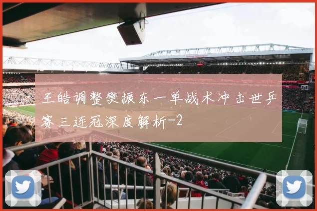 王皓调整樊振东一单战术冲击世乒赛三连冠深度解析